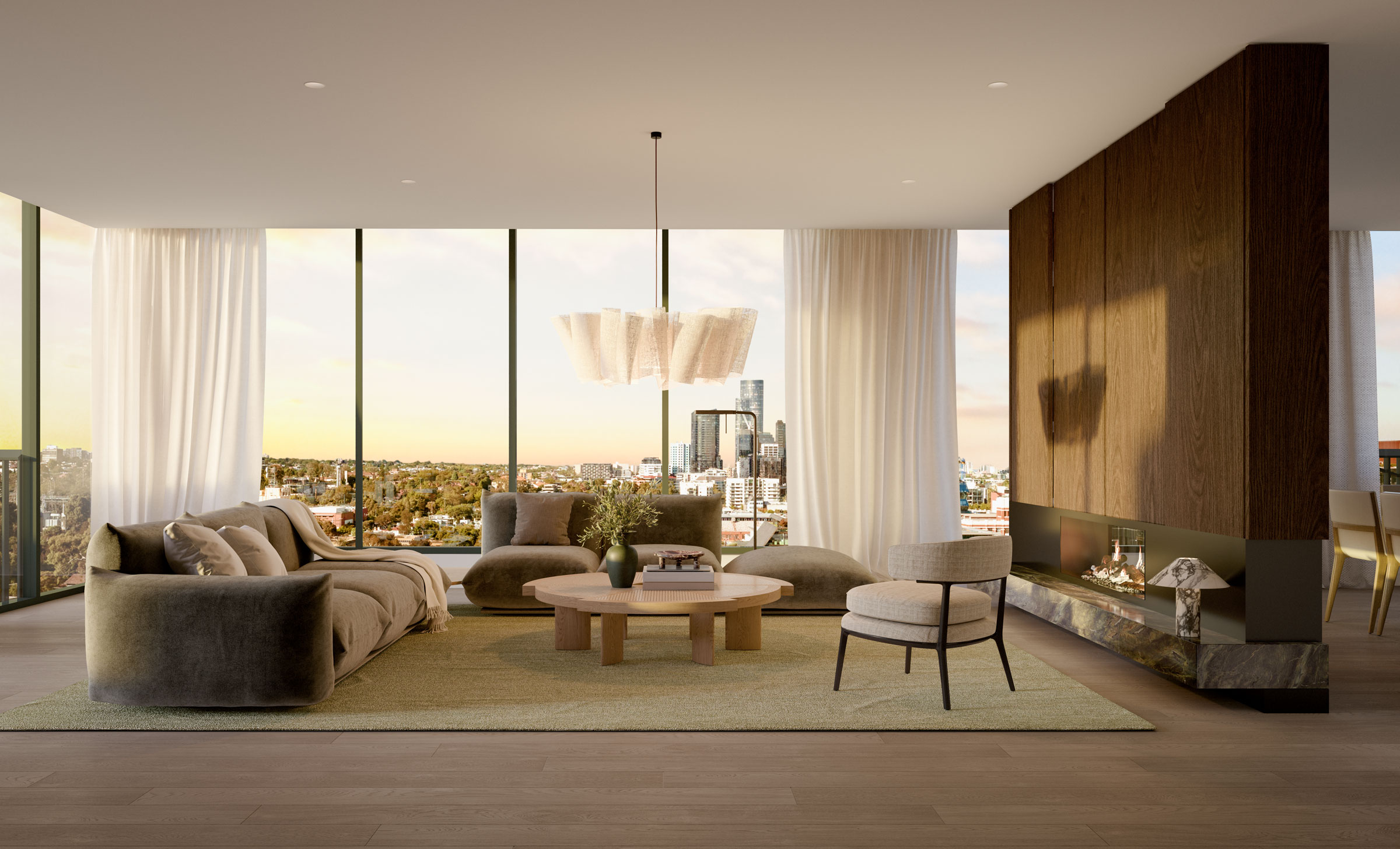 Wiltshire House — Living